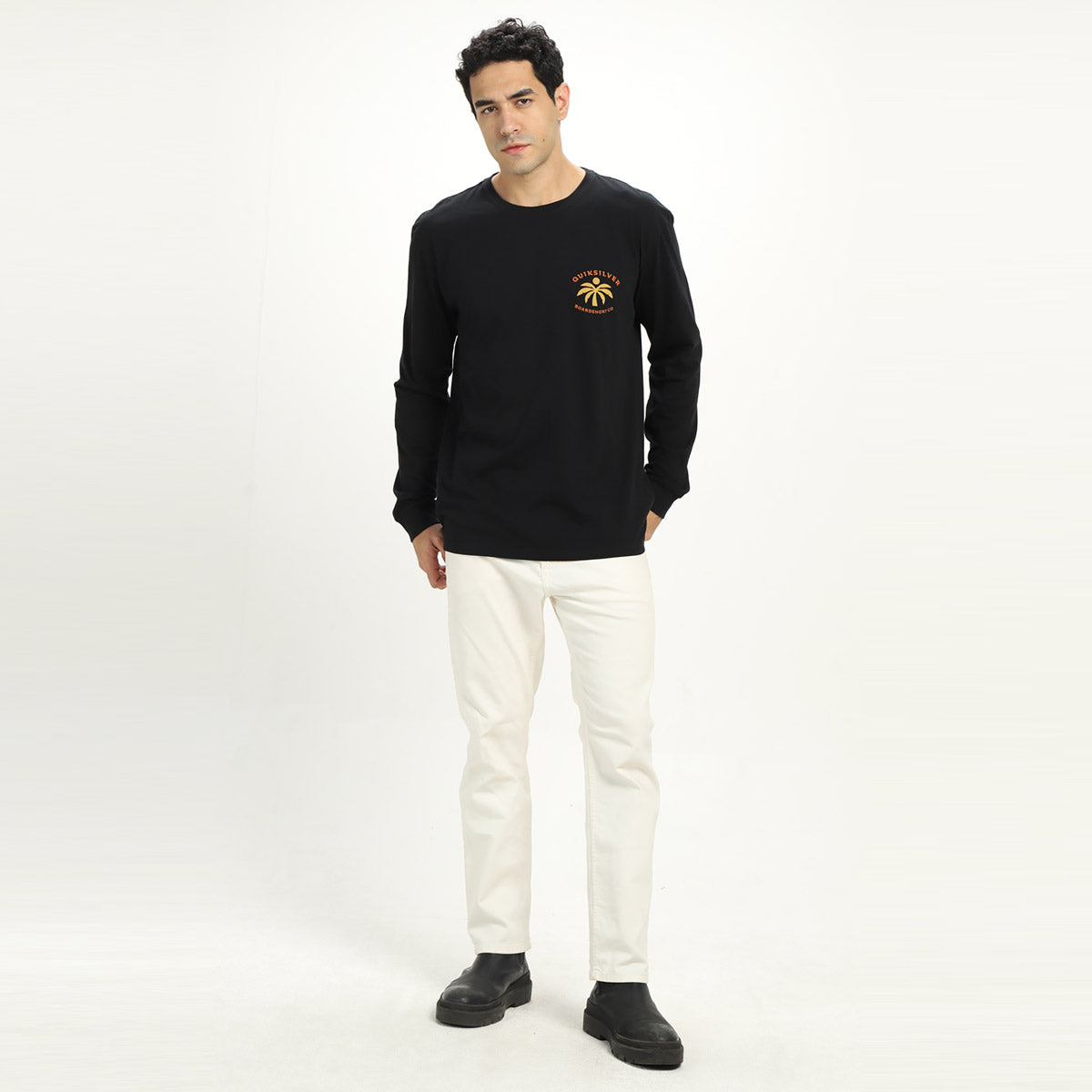 QUIKSILVER SOLO ARBOL LS UQYZT05203-KVJ0 T-SHIRT LONG SLEEVE (M)