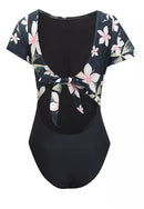 ROXY FASHION SS ONES URJWR03281-XWGB RASH GUARD SHORT SLEEVE (W)-2