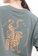 RVCA DAILY HALF TEE VALOCW052-ABG T-SHIRT SHORT SLEEVE (W)-3