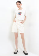 RVCA 411 TEE VALOCW054-ANW T-SHIRT SHORT SLEEVE (W)-4