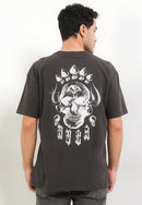 RVCA BENJ ALL SEEING SS TEE VALOCM138-PTK T-SHIRT SHORT SLEEVE (M)-1