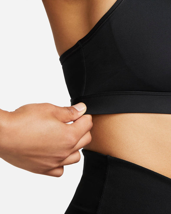 NIKE SWOOSH MEDIUM SUPPORT DX6821-010 SPORTS BRA (W)