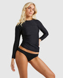 BILLABONG SERENITY L/S  SFSH BK2 UBJWR00106-BK2 RASH GUARD LONG SLEEVE (W)-1
