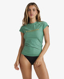 BILLABONG SOCIETY FOIL S UBJWR03028-IGN RASH GUARD SHORT SLEEVE (W)-1