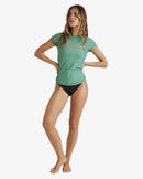 BILLABONG SOCIETY FOIL S UBJWR03028-IGN RASH GUARD SHORT SLEEVE (W)-2