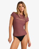 BILLABONG PACIFIC SS FOIL (ESP) UBJWR03097-ESP RASH GUARD SHORT SLEEVE (W)-2