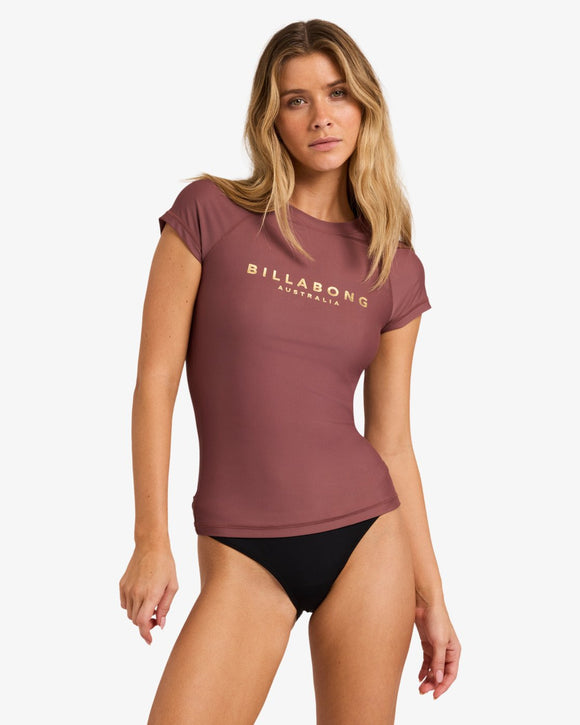BILLABONG PACIFIC SS FOIL (ESP) UBJWR03097-ESP RASH GUARD SHORT SLEEVE (W)