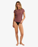 BILLABONG PACIFIC SS FOIL (ESP) UBJWR03097-ESP RASH GUARD SHORT SLEEVE (W)-1