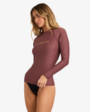 BILLABONG PACIFIC LS FOIL (ESP) UBJWR03101-ESP RASH GUARD LONG SLEEVE (W)-3