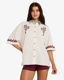 BILLABONG SURF COWGIRL (SCS1) UBJWT00282-SCS1 FASHION TOP SHORT SLEEVE (W)-2