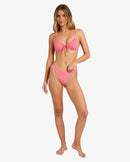 BILLABONG MINI WAVE CHECK (TNG) UBJX300732-TNG BIKINI TOP (W)-1