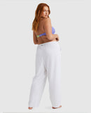 BILLABONG SUN LOVERS  CVUP WHT UBJX600105-WHT PANT (W)-5