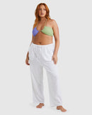 BILLABONG SUN LOVERS  CVUP WHT UBJX600105-WHT PANT (W)-1