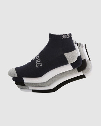 BILLABONG ANKLE UBYAA00124-MUL SOCKS ANKLE CASUAL (M)