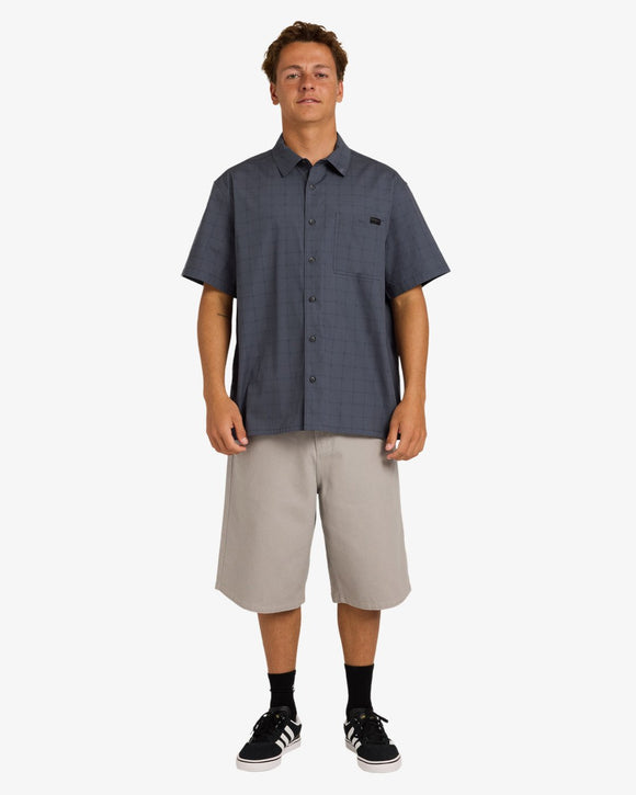 BILLABONG SPEC MOGUL SS (NVY) UBYWT00165-NVY SHIRT SHORT SLEEVE (M)