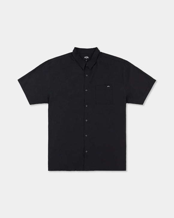 BILLABONG RICARDO SS (BLK) UBYWT00166-BLK SHIRT SHORT SLEEVE (M)