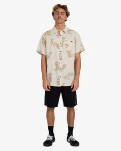 BILLABONG SUNDAYS SS (OAT) UBYWT00173-OAT SHIRT SHORT SLEEVE (M)