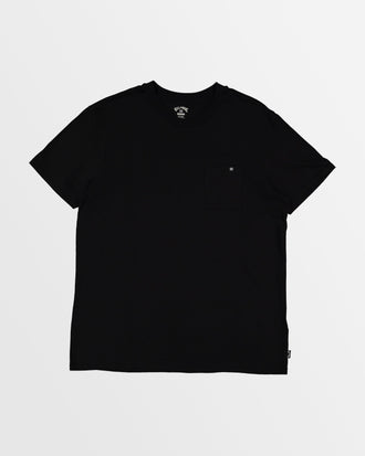 BILLABONG PREMIUM POCKET UBYZT00684-BLK T-SHIRT SHORT SLEEVE (M)