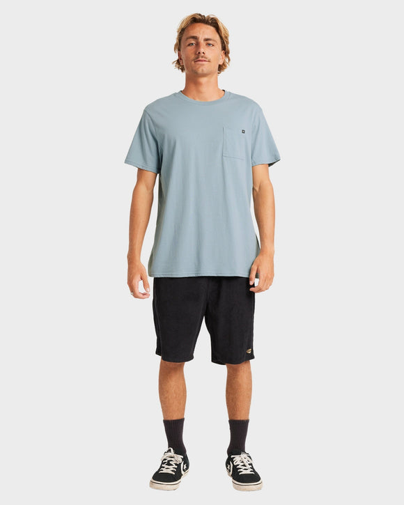 BILLABONG PREMIUM POCKET UBYZT00684-DYB T-SHIRT SHORT SLEEVE (M)