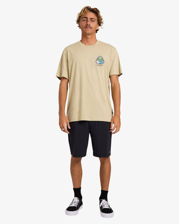 BILLABONG ROCKIES ADIV PR (SKI1) UBYZT00892-SKI1 T-SHIRT SHORT SLEEVE (M)
