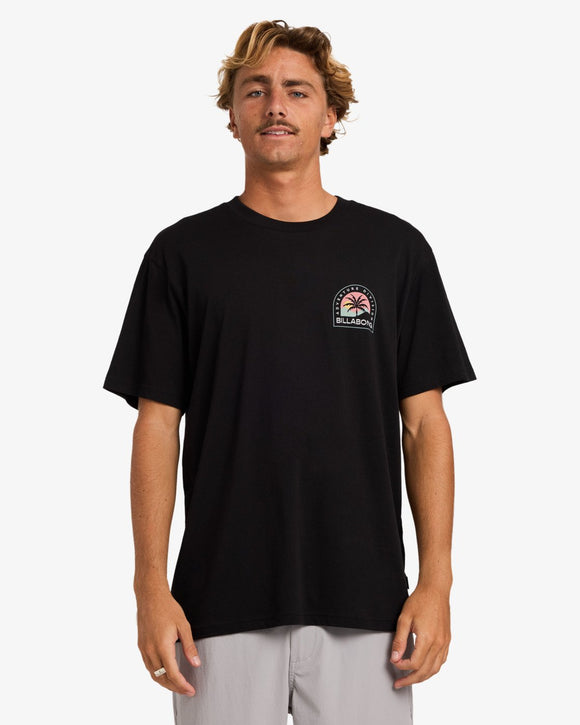 BILLABONG SUN DOWN ADIV P (BLK) UBYZT00896-BLK T-SHIRT SHORT SLEEVE (M)