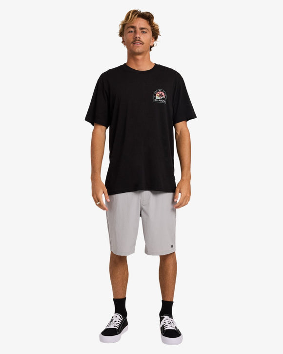 BILLABONG SUN DOWN ADIV P (BLK) UBYZT00896-BLK T-SHIRT SHORT SLEEVE (M)