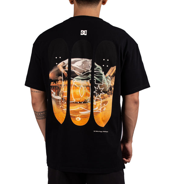 DC BOARDY SS ID UDYZT04160-KVJ0 T-SHIRT SHORT SLEEVE (M)