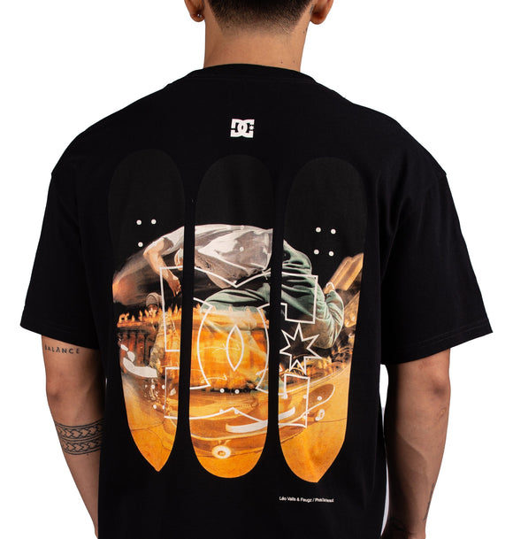 DC BOARDY SS ID UDYZT04160-KVJ0 T-SHIRT SHORT SLEEVE (M)