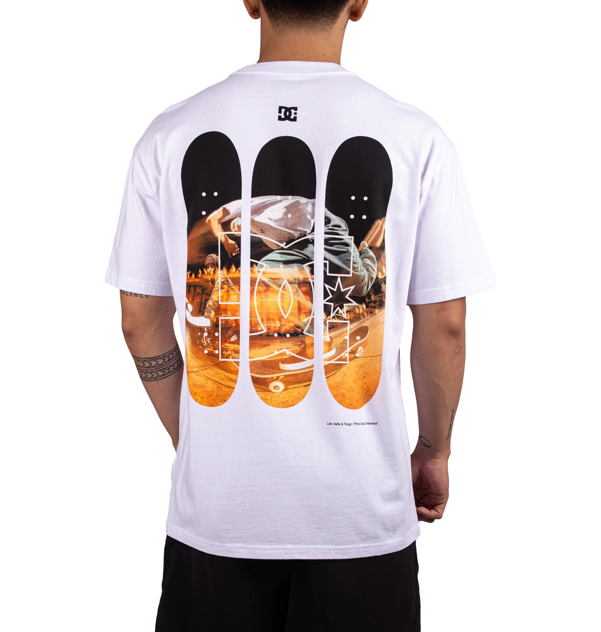 DC BOARDY SS ID UDYZT04160-WBB0 T-SHIRT SHORT SLEEVE (M)