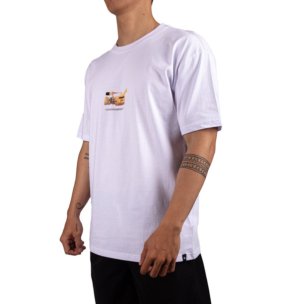 DC BOARDY SS ID UDYZT04160-WBB0 T-SHIRT SHORT SLEEVE (M)