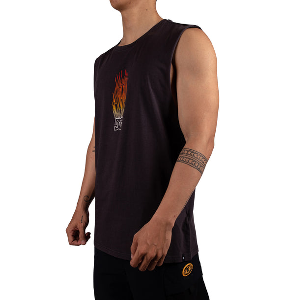 DC ON FIRE MUSC ID UDYZT04176-KVJ0 TANK TOP (M)