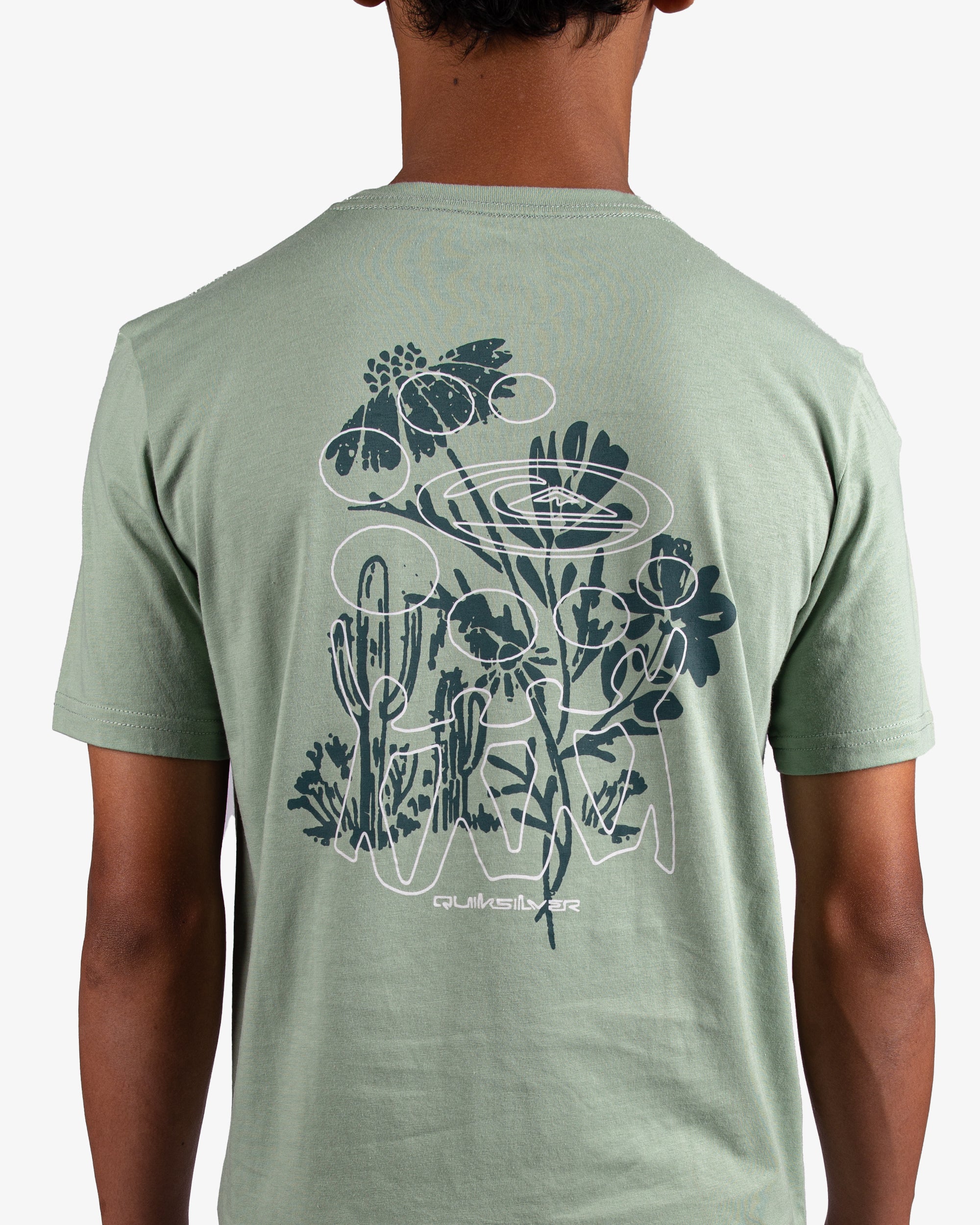 QUIKSILVER DESERT TRIP SS UQBZT03491-GGV0 T-SHIRT SHORT SLEEVE (YB)