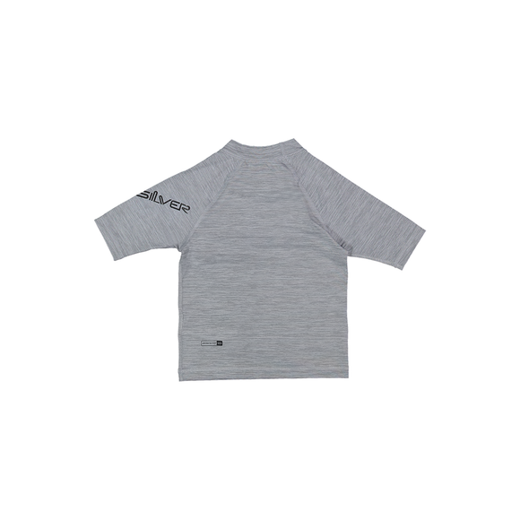 QUIKSILVER ALL TIME SS BOY  UQKWR03082-SJEH RASH GUARD SHORT SLEEVE (YB)