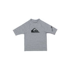 QUIKSILVER ALL TIME SS BOY  UQKWR03082-SJEH RASH GUARD SHORT SLEEVE (YB)