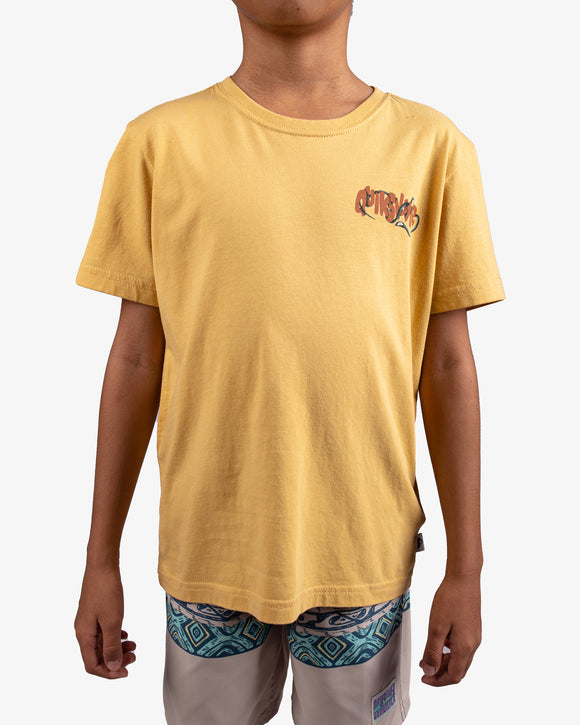QUIKSILVER SUMMER BLOOM SS UQKZT03469-YHP0 T-SHIRT SHORT SLEEVE (YB)