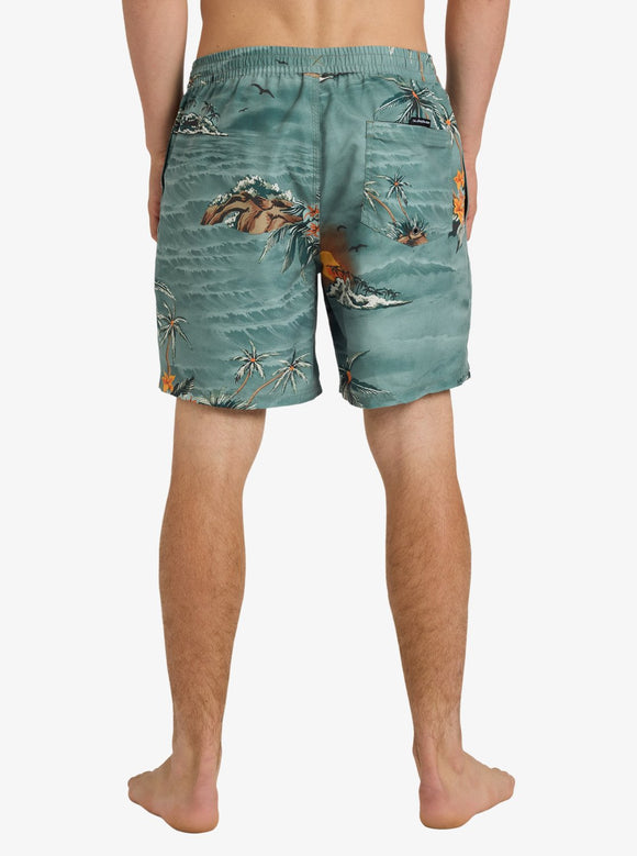 QUIKSILVER EVD PRINTED VL UQYJV03056-GRT9 BOARDSHORT (M)