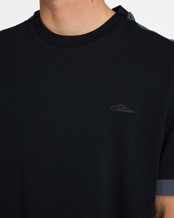 QUIKSILVER AV-2 KNIT TOP UQYKT03303-KYM0 T-SHIRT SHORT SLEEVE (M)