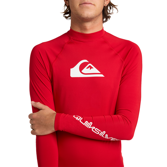 QUIKSILVER AllTimeLS ID  UQYWR03150-RZM0 RASH GUARD LONG SLEEVE (M)