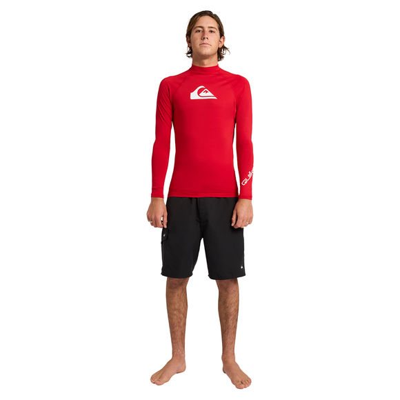 QUIKSILVER AllTimeLS ID  UQYWR03150-RZM0 RASH GUARD LONG SLEEVE (M)