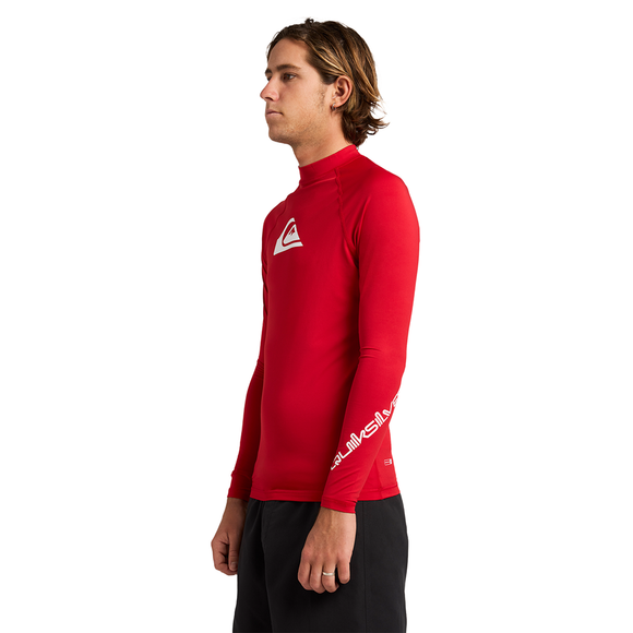 QUIKSILVER AllTimeLS ID  UQYWR03150-RZM0 RASH GUARD LONG SLEEVE (M)