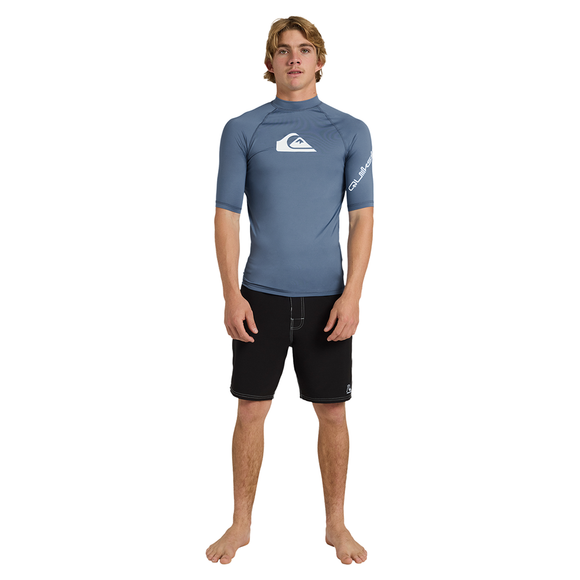 QUIKSILVER AllTimeSS ID  UQYWR03152-BND0 RASH GUARD SHORT SLEEVE (M)