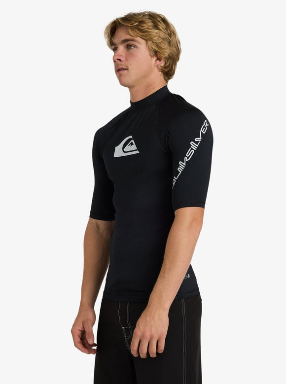 QUIKSILVER AllTimeSS ID UQYWR03152-KVJ0 RASH GUARD SHORT SLEEVE (M)