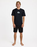 QUIKSILVER SOLIDSTREAK ID UQYWR03154-KVJ0 RASH GUARD SHORT SLEEVE (M)-2