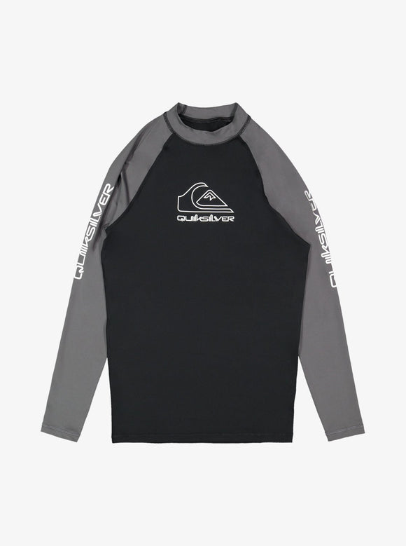 QUIKSILVER ONTOURLS UQYWR03168-KZM0 RASH GUARD LONG SLEEVE (M)