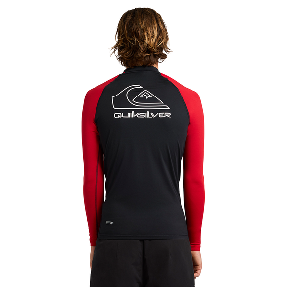 QUIKSILVER ONTOURLS  UQYWR03168-RZM0 RASH GUARD LONG SLEEVE (M)