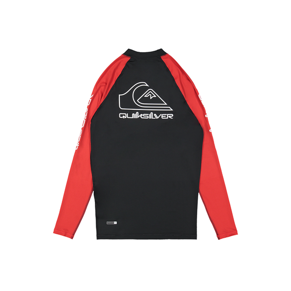 QUIKSILVER ONTOURLS  UQYWR03168-RZM0 RASH GUARD LONG SLEEVE (M)