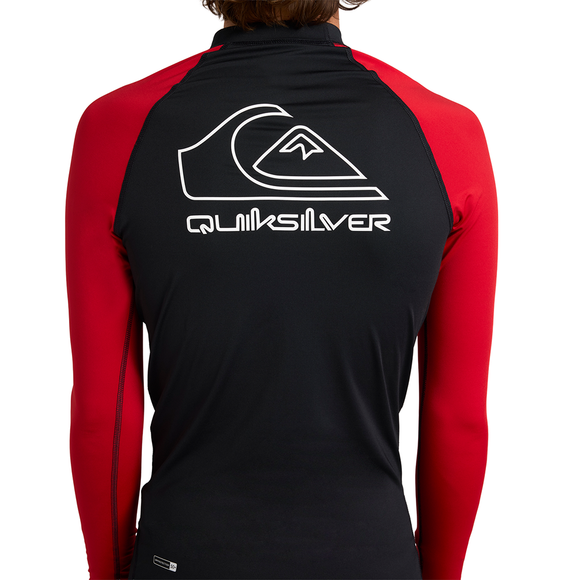 QUIKSILVER ONTOURLS  UQYWR03168-RZM0 RASH GUARD LONG SLEEVE (M)