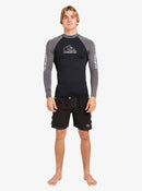 QUIKSILVER ONTOURLS UQYWR03168-KZM0 RASH GUARD LONG SLEEVE (M)-4