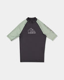 QUIKSILVER ONTOURSS UQYWR03169-GHG0 RASH GUARD SHORT SLEEVE (M)-2