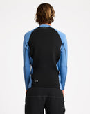 QUIKSILVER HEAT LS ID UQYWR03171-BLM0 RASH GUARD LONG SLEEVE (M)-4